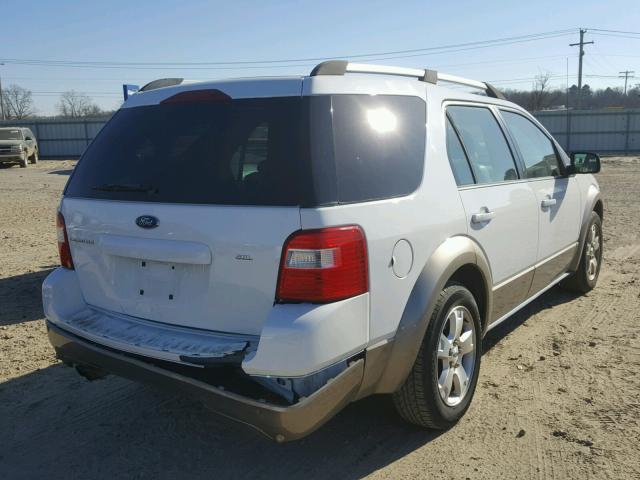 1FMDK02165GA55662 - 2005 FORD FREESTYLE WHITE photo 4