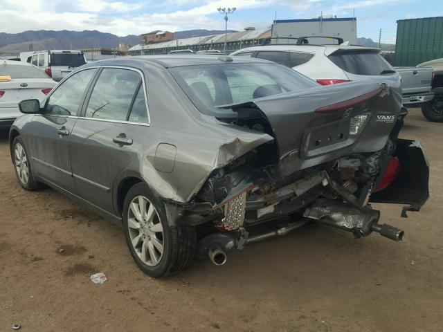 1HGCM66536A021386 - 2006 HONDA ACCORD EX GRAY photo 3