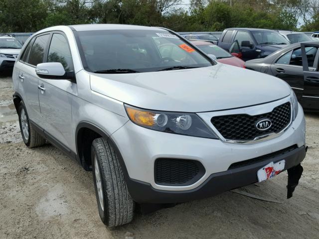 5XYKT3A19CG290939 - 2012 KIA SORENTO BA SILVER photo 1