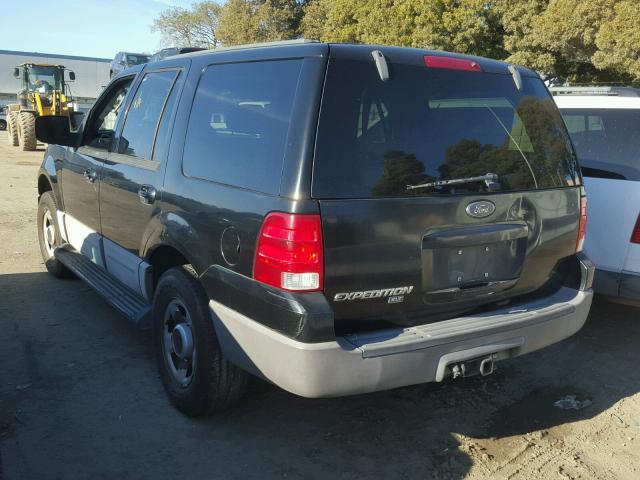 1FMPU15L83LC18598 - 2003 FORD EXPEDITION BLACK photo 3