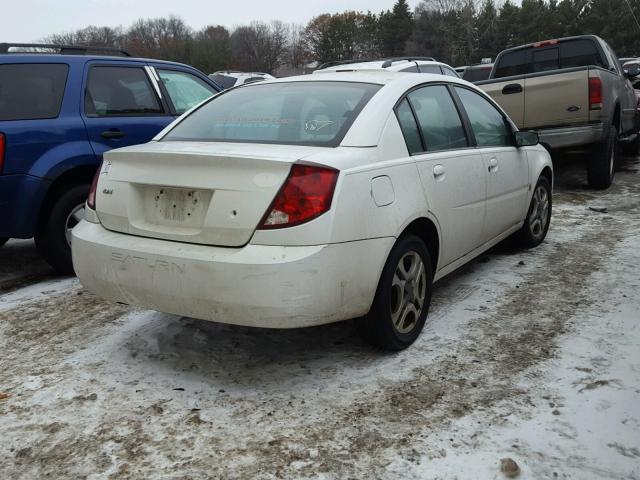 1G8AL52F24Z120890 - 2004 SATURN ION LEVEL WHITE photo 4