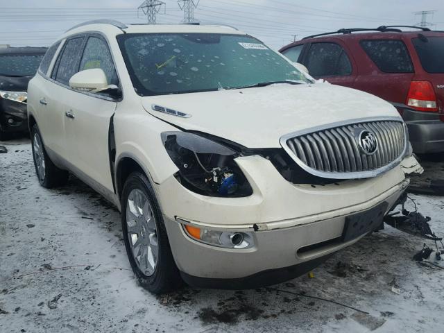 5GAKVDED4CJ200358 - 2012 BUICK ENCLAVE WHITE photo 1