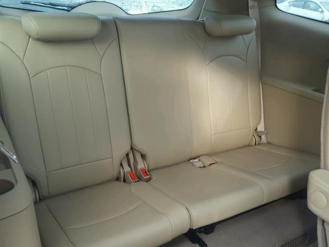 5GAKVDED4CJ200358 - 2012 BUICK ENCLAVE WHITE photo 9