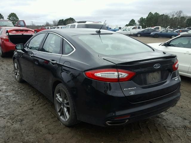 3FA6P0D95FR123547 - 2015 FORD FUSION TIT BLACK photo 3