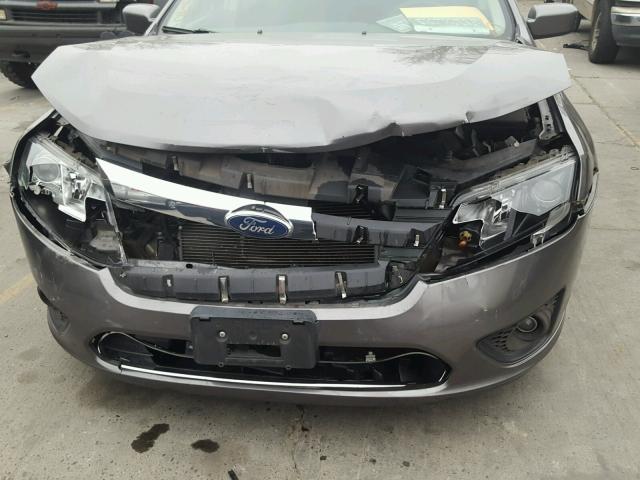 3FAHP0HA6AR337694 - 2010 FORD FUSION SE GRAY photo 9