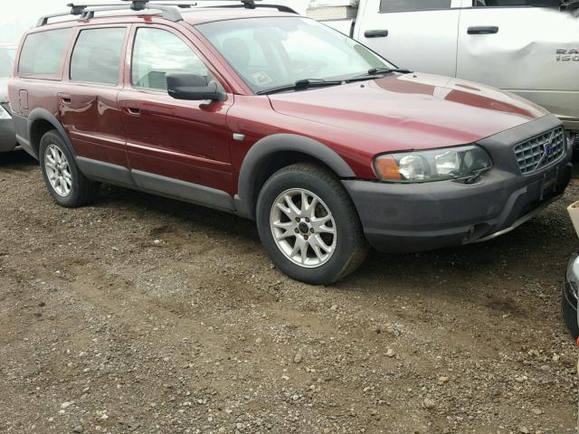 YV1SZ59H041155260 - 2004 VOLVO XC70 BURGUNDY photo 1