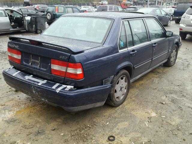 YV1KS9618S1066035 - 1995 VOLVO 960 BLUE photo 4