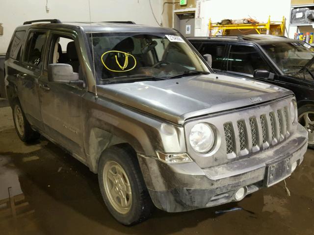 1J4NF1GB1BD250824 - 2011 JEEP PATRIOT SP GRAY photo 1