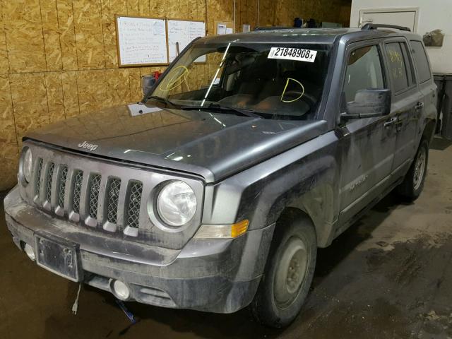 1J4NF1GB1BD250824 - 2011 JEEP PATRIOT SP GRAY photo 2