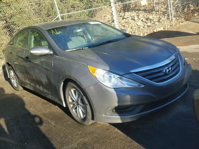 5NPEB4AC2EH943324 - 2014 HYUNDAI SONATA GLS SILVER photo 1