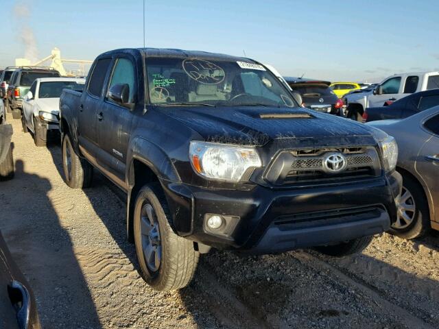 3TMJU4GN0DM149433 - 2013 TOYOTA TACOMA DOU BLACK photo 1