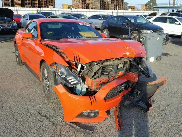 1FA6P8TH0G5222708 - 2016 FORD MUSTANG ORANGE photo 1