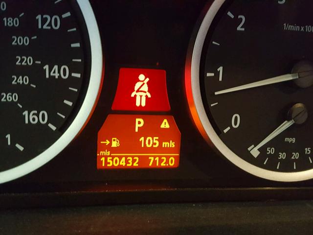 WBANB33545B114844 - 2005 BMW 545 I BLUE photo 8