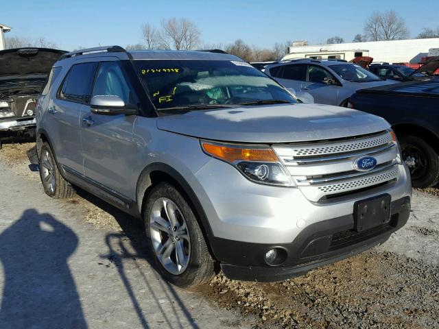 1FMHK8F86BGA18355 - 2011 FORD EXPLORER L SILVER photo 1