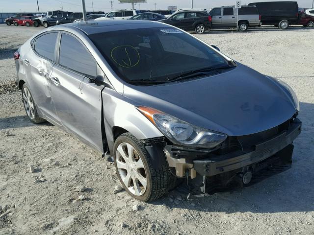 KMHDH4AE2BU141428 - 2011 HYUNDAI ELANTRA GL GRAY photo 1