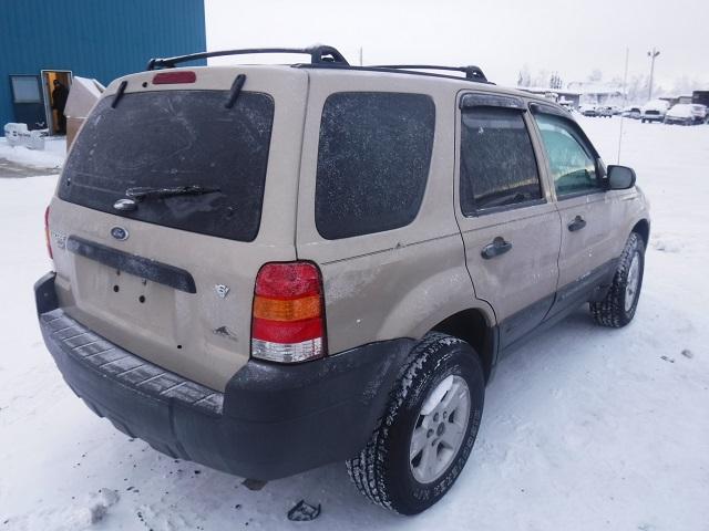 1FMYU93187KA11953 - 2007 FORD ESCAPE XLT TAN photo 4