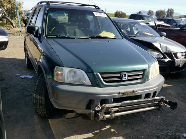 JHLRD18621C013796 - 2001 HONDA CR-V EX GREEN photo 1