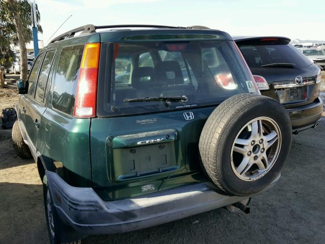 JHLRD18621C013796 - 2001 HONDA CR-V EX GREEN photo 3