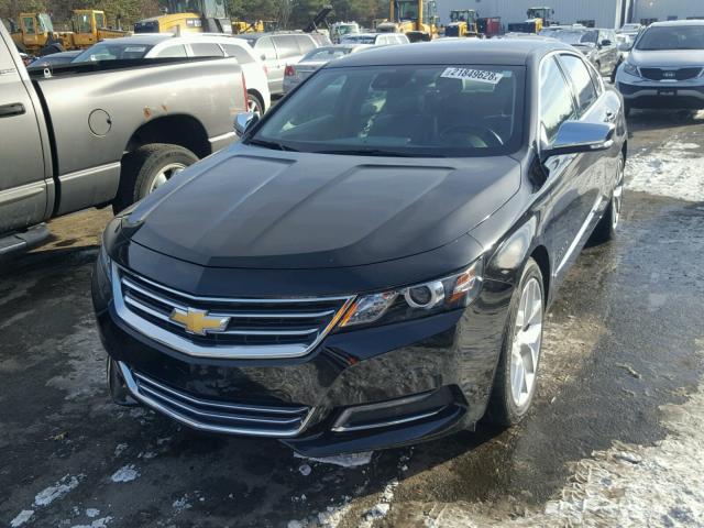 2G1145S39G9143163 - 2016 CHEVROLET IMPALA LTZ BLACK photo 2