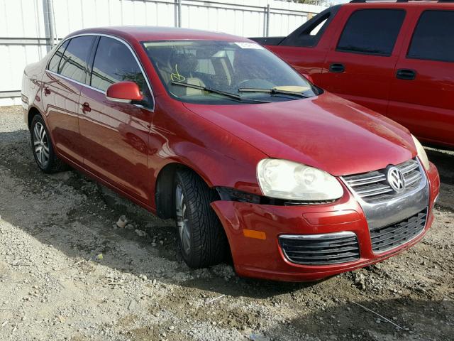 3VWST81KX6M655610 - 2006 VOLKSWAGEN JETTA TDI RED photo 1