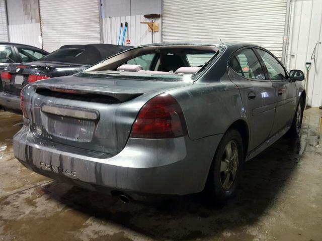 2G2WP522751201878 - 2005 PONTIAC GRAND PRIX GREEN photo 4