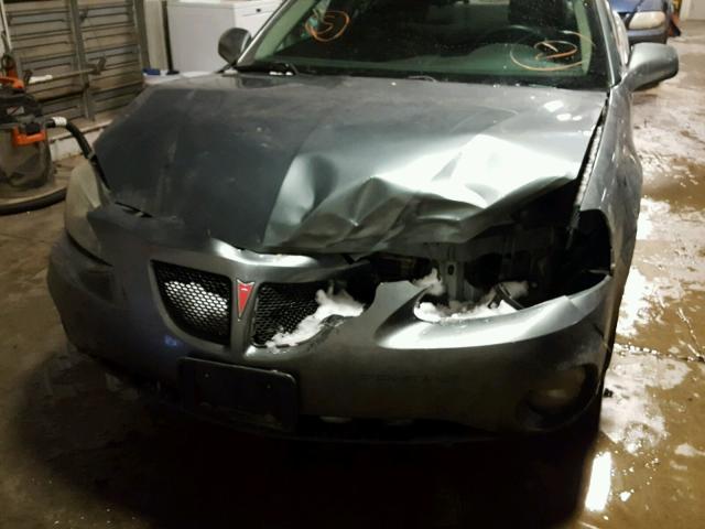 2G2WP522751201878 - 2005 PONTIAC GRAND PRIX GREEN photo 9