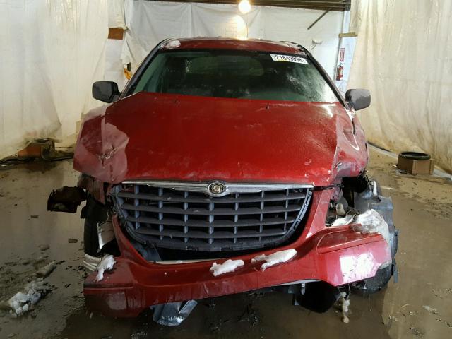 2A4GF48406R907660 - 2006 CHRYSLER PACIFICA RED photo 7