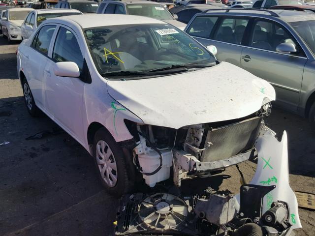 5YFBU4EE3DP173788 - 2013 TOYOTA COROLLA BA WHITE photo 1