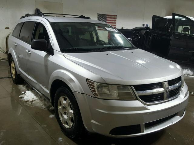 3D4PG4FB2AT180129 - 2010 DODGE JOURNEY SE SILVER photo 1