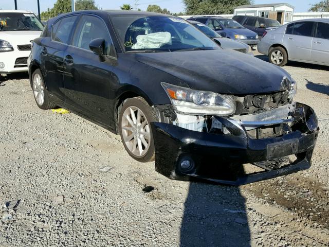 JTHKD5BH7D2156803 - 2013 LEXUS CT 200 BLACK photo 1