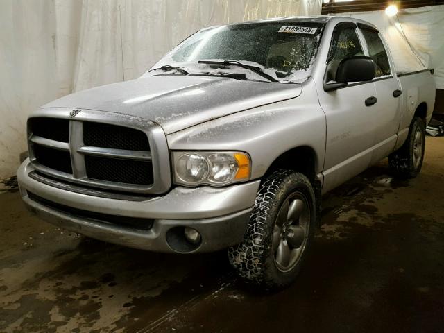 1D7HU18DX4S767925 - 2004 DODGE RAM 1500 S SILVER photo 2