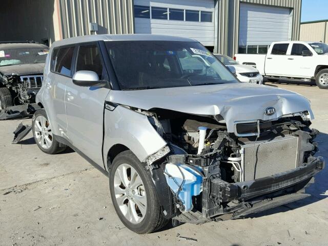 KNDJP3A53F7790602 - 2015 KIA SOUL + SILVER photo 1