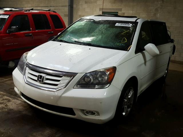 5FNRL38859B030684 - 2009 HONDA ODYSSEY TO WHITE photo 2