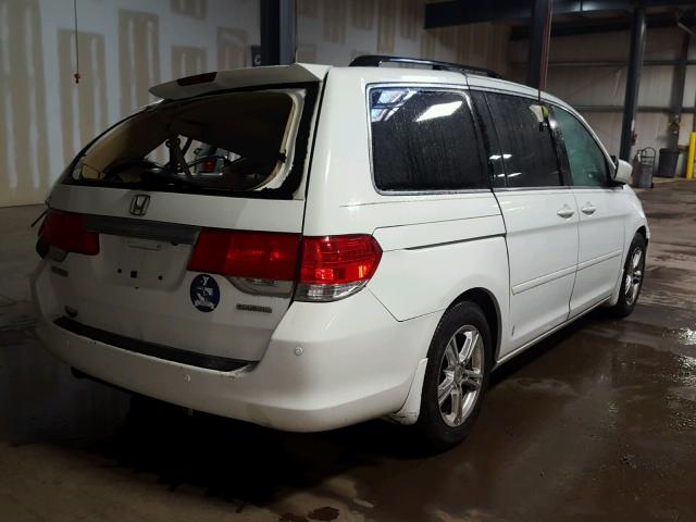 5FNRL38859B030684 - 2009 HONDA ODYSSEY TO WHITE photo 4