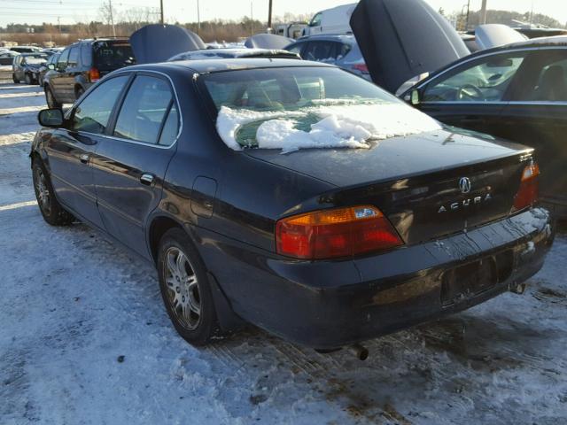 19UUA56601A019894 - 2001 ACURA 3.2TL BLACK photo 3