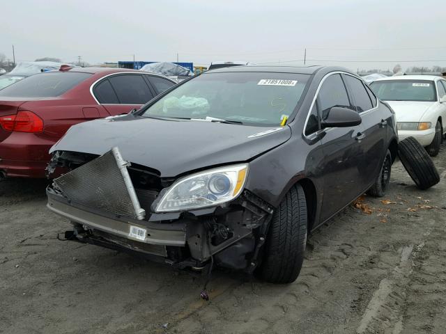 1G4PS5SK5C4185708 - 2012 BUICK VERANO BROWN photo 2