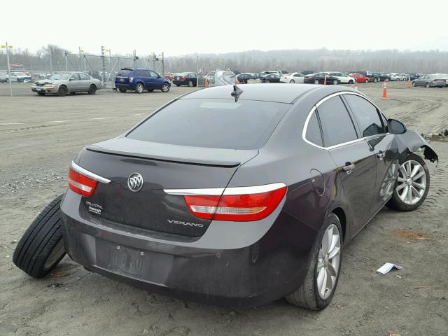 1G4PS5SK5C4185708 - 2012 BUICK VERANO BROWN photo 4