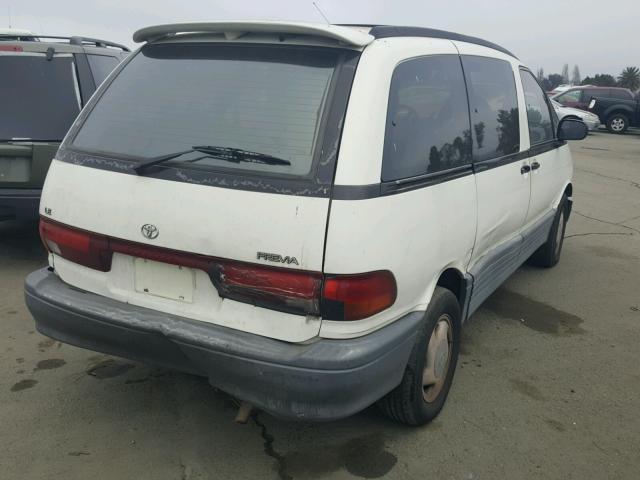 JT3AC12R7M0039630 - 1991 TOYOTA PREVIA LE WHITE photo 4