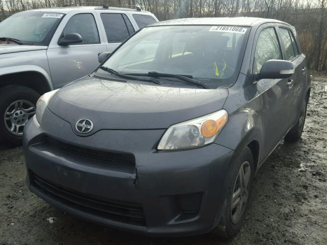 JTKKU10408J005302 - 2008 TOYOTA SCION XD GRAY photo 2