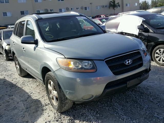 5NMSG13D67H114328 - 2007 HYUNDAI SANTA FE G GRAY photo 1