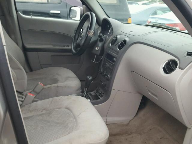 3GNDA13D38S635986 - 2008 CHEVROLET HHR LS GRAY photo 5