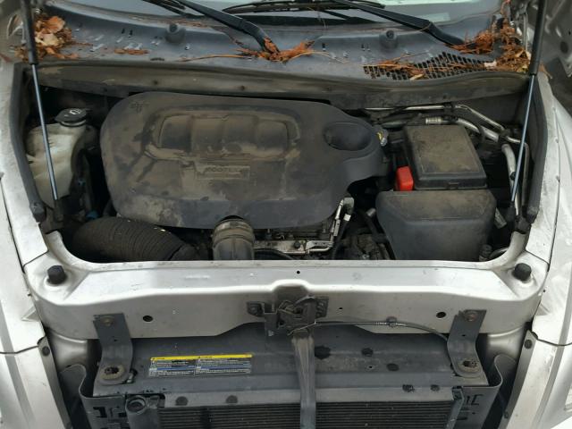 3GNDA13D38S635986 - 2008 CHEVROLET HHR LS GRAY photo 7