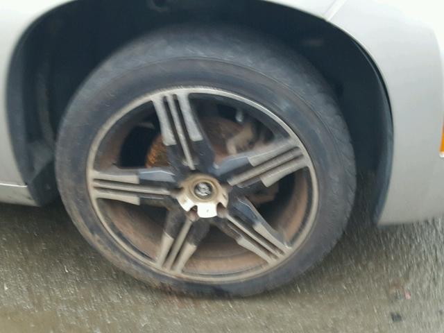 3GNDA13D38S635986 - 2008 CHEVROLET HHR LS GRAY photo 9