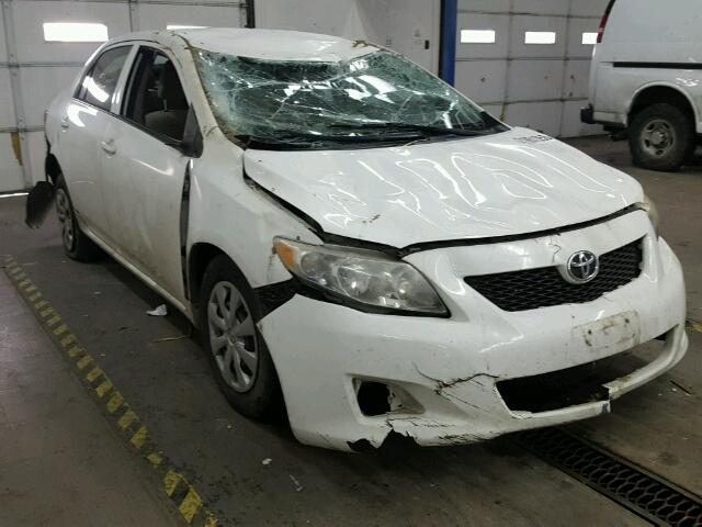 JTDBL40E299068683 - 2009 TOYOTA COROLLA BA WHITE photo 1