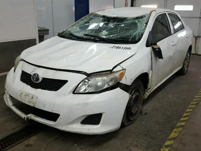 JTDBL40E299068683 - 2009 TOYOTA COROLLA BA WHITE photo 2