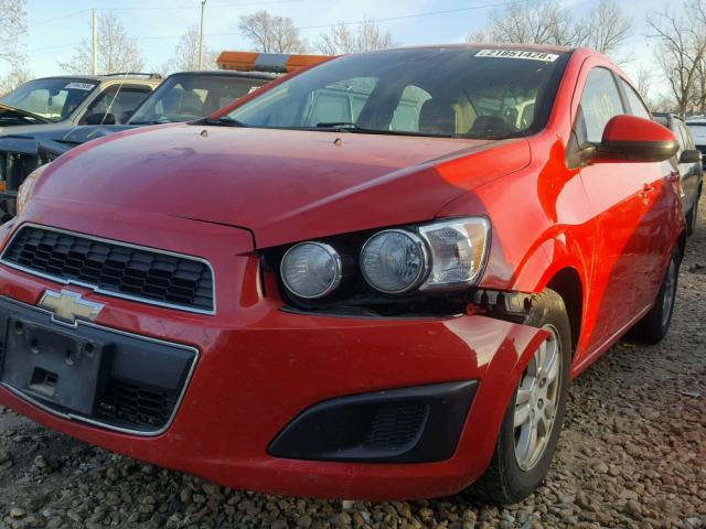 1G1JC5SH4D4204142 - 2013 CHEVROLET SONIC LT RED photo 9