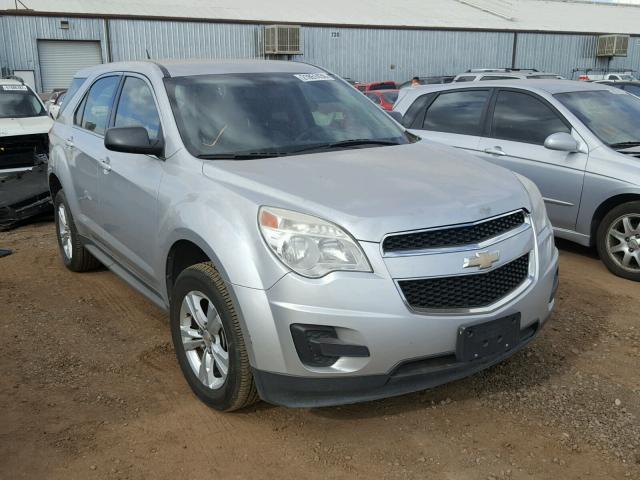 2CNALBEC8B6455193 - 2011 CHEVROLET EQUINOX LS SILVER photo 1