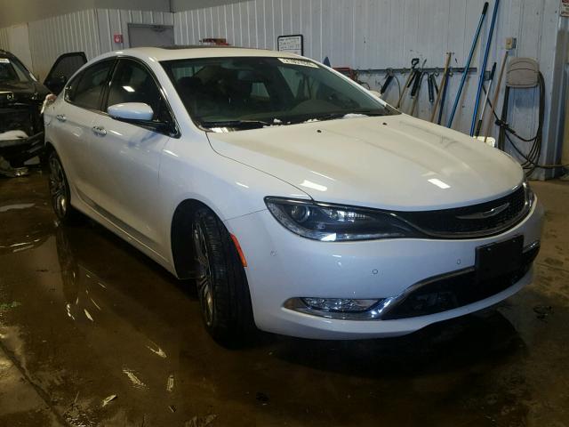 1C3CCCEG3FN664658 - 2015 CHRYSLER 200 C WHITE photo 1