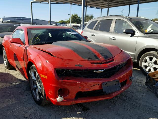 2G1FJ1EJ5B9123664 - 2011 CHEVROLET CAMARO SS RED photo 1