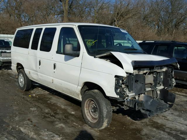 1FBNE3BL5EDA97684 - 2014 FORD ECONOLINE WHITE photo 1